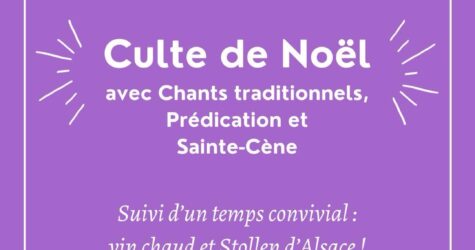Culte de Noël